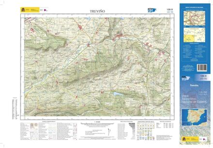 Topografische kaart 138-III Treviño | CNIG - Instituto Geográfico Nacional1