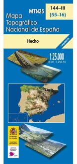 Topografische kaart 144-III Hecho | CNIG - Instituto Geográfico Nacional1