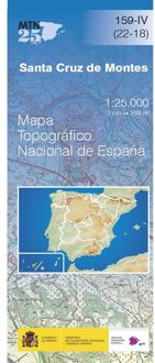 Topografische kaart 159-IV Santa Cruz de Montes | CNIG - Instituto Geográfico Nacional