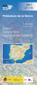 Topografische kaart 192-I Pobladura De La Sierra | CNIG - Instituto Geográfico Nacional
