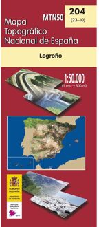 Topografische kaart 204 MT50 Logroño | CNIG - Instituto Geográfico Nacional