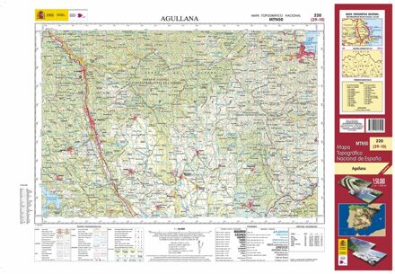 Topografische kaart 220 MT50 Agullana | CNIG - Instituto Geográfico Nacional1