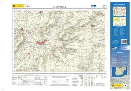 Topografische kaart 237-I Castrojeriz | CNIG - Instituto Geográfico Nacional1