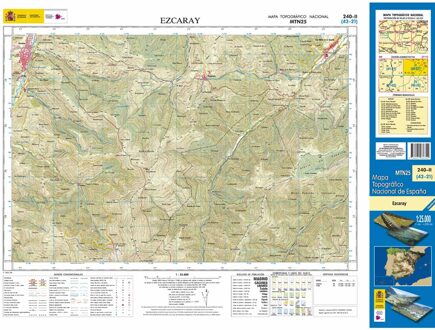 Topografische kaart 240-II Ezcaray | CNIG - Instituto Geográfico Nacional1