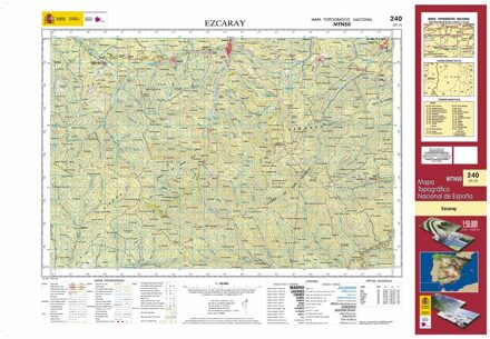Topografische kaart 240 MT50 Ezcaray | CNIG - Instituto Geográfico Nacional1