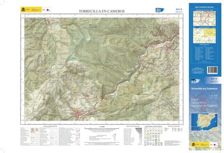 Topografische kaart 241-II Torrecilla en Cameros | CNIG - Instituto Geográfico Nacional1