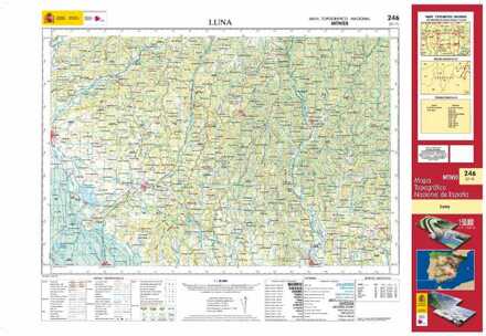 Topografische kaart 246 MT50 Luna | CNIG - Instituto Geográfico Nacional1