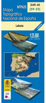 Topografische kaart 249-III Labata | CNIG - Instituto Geográfico Nacional1