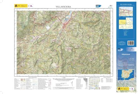 Topografische kaart 30-I Villaviciosa | CNIG - Instituto Geográfico Nacional1