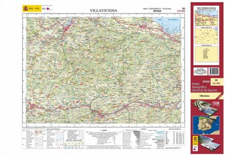 Topografische kaart 30 MT50 Villaviciosa | CNIG - Instituto Geográfico Nacional1