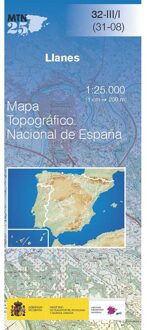 Topografische kaart 32-III/I Llanes | CNIG - Instituto Geográfico Nacional