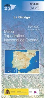 Topografische kaart 364-III La Garriga | CNIG - Instituto Geográfico Nacional