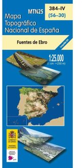 Topografische kaart 384-IV Fuentes de Ebro | CNIG - Instituto Geográfico Nacional1