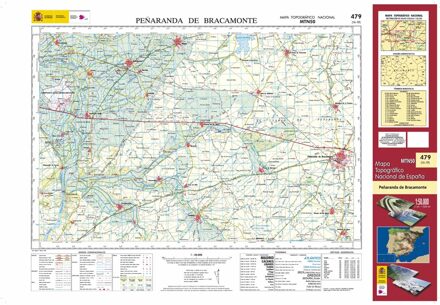 Topografische kaart 479 MT50 Peñaranda de Bracamonte | CNIG - Instituto Geográfico Nacional1