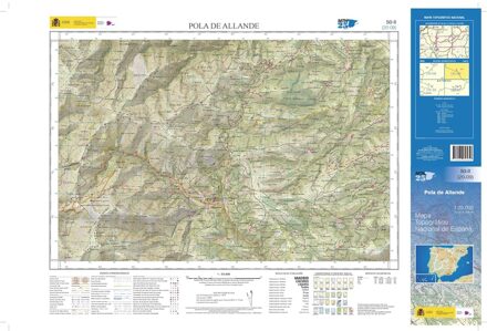 Topografische kaart 50-II Pola de Allande | CNIG - Instituto Geográfico Nacional1