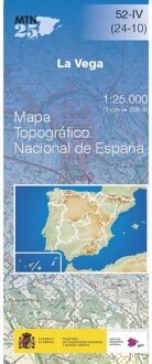 Topografische kaart 52-IV La Vega | CNIG - Instituto Geográfico Nacional