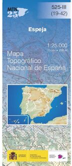 Topografische kaart 525-III Espeja | CNIG - Instituto Geográfico Nacional1