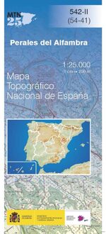 Topografische kaart 542-II Perales del Alfambra | CNIG - Instituto Geográfico Nacional1