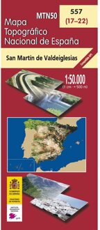 Topografische kaart 557 MT50 San Martín de Valdeiglesias | CNIG - Instituto Geográfico Nacional