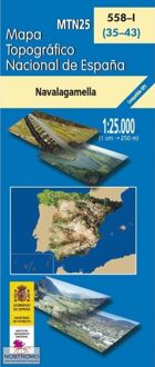 Topografische kaart 558-I Navalagamella | CNIG - Instituto Geográfico Nacional