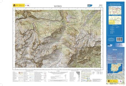 Topografische kaart 56-III Sotres | CNIG - Instituto Geográfico Nacional1