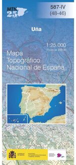 Topografische kaart 587-IV Uña | CNIG - Instituto Geográfico Nacional