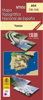 Topografische kaart 604 MT50 Yuncos | CNIG - Instituto Geográfico Nacional