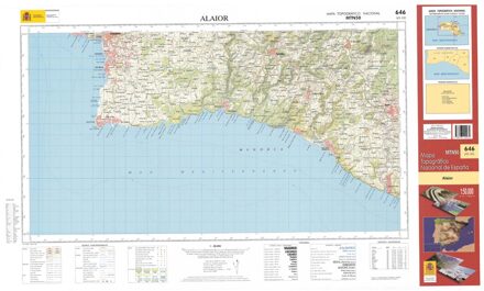 Topografische kaart 646 MT50 Alaior (Menorca) | CNIG - Instituto Geográfico Nacional1