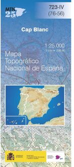Topografische kaart 723-IV Cap Blanc (Mallorca) | CNIG - Instituto Geográfico Nacional
