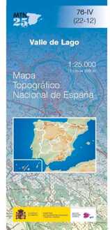 Topografische kaart 76-IV Valle de Lago | CNIG - Instituto Geográfico Nacional