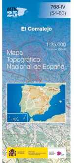 Topografische kaart 768-IV El Corralejo | CNIG - Instituto Geográfico Nacional