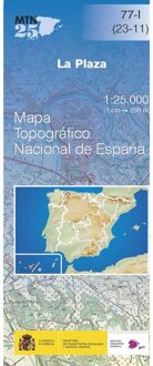 Topografische kaart 77-I La Plaza | CNIG - Instituto Geográfico Nacional