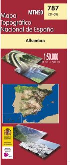 Topografische kaart 787 MT50 Alhambra | CNIG - Instituto Geográfico Nacional