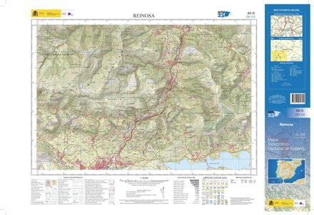 Topografische kaart 83-III Reinosa | CNIG - Instituto Geográfico Nacional1