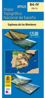 Topografische kaart 84-IV Espinosa de los Monteros | CNIG - Instituto Geográfico Nacional1