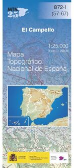 Topografische kaart 872-I El Campello | CNIG - Instituto Geográfico Nacional
