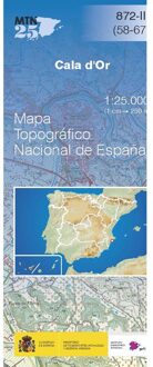 Topografische kaart 872-II Cala d'Or | CNIG - Instituto Geográfico Nacional