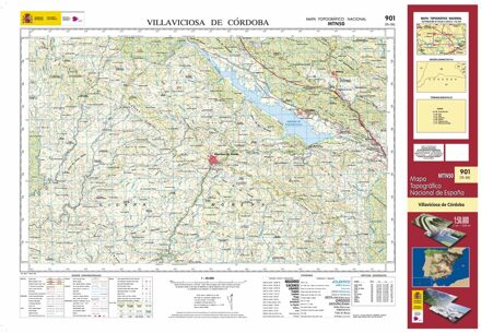 Topografische kaart 901 MT50 Villaviciosa de Córdoba | CNIG - Instituto Geográfico Nacional1