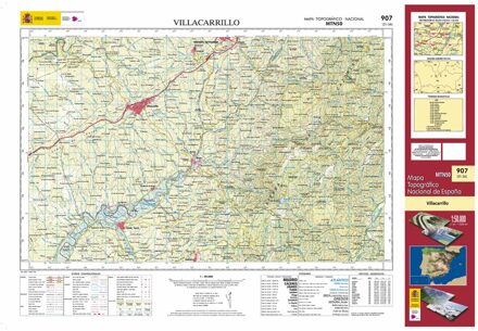 Topografische kaart 907 MT50 Villacarrillo | CNIG - Instituto Geográfico Nacional1