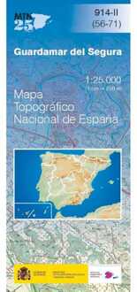 Topografische kaart 914-II Guardamar de Segura | CNIG - Instituto Geográfico Nacional1