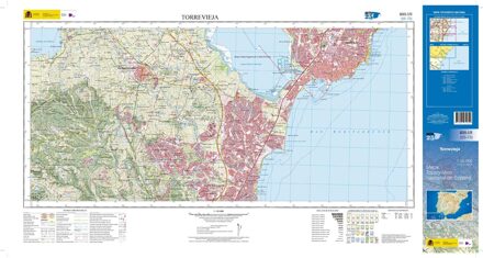Topografische kaart 935-I/II Torrevieja | CNIG - Instituto Geográfico Nacional1