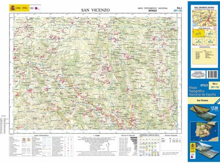 Topografische kaart 94-I San Vicenzo | CNIG - Instituto Geográfico Nacional