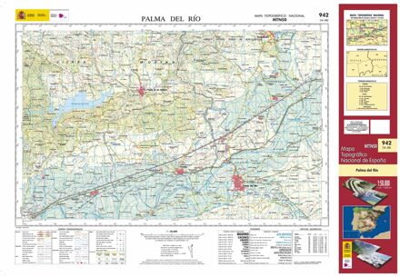 Topografische kaart 942 MT50 Palma del Río | CNIG - Instituto Geográfico Nacional1