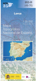 Topografische kaart 953-III Lorca | CNIG - Instituto Geográfico Nacional