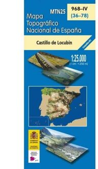 Topografische kaart 968-IV Castillo de Locubín | CNIG - Instituto Geográfico Nacional1