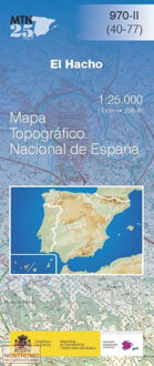 Topografische kaart 970-II El Hacho | CNIG - Instituto Geográfico Nacional