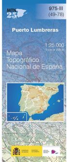 Topografische kaart 975-III Puerto Lumbreras | CNIG - Instituto Geográfico Nacional
