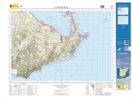 Topografische kaart 978-I Llano del Beal | CNIG - Instituto Geográfico Nacional1