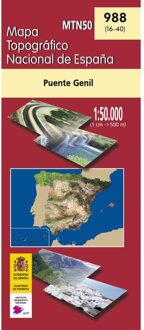 Topografische kaart 988 MT50 Puente Genil | CNIG - Instituto Geográfico Nacional1