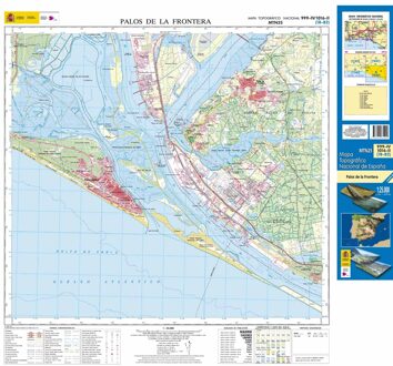 Topografische kaart 999-IV/1016-II Palos de la Frontera | CNIG - Instituto Geográfico Nacional1